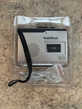 Radio Shack 14-110 Cassette Tape Recorder New Open Box incl Headphones, Manual