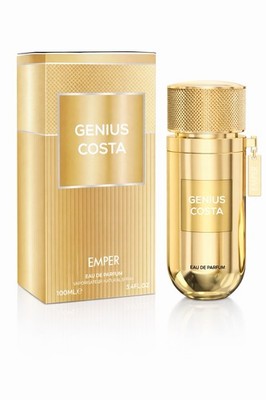 Emper Genius Costa Eau de Parfum Spray 3.4 fl oz Regular Size Fragrance