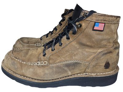 DANNER MEN'S BULL RUN LUX VINTAGE STERLING 31662 Made In USA Mens Size 10.5D