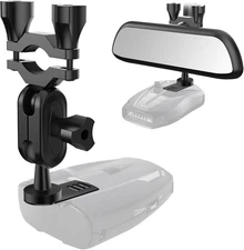 Radar Detector Mount,Car Rear View Mirror Mount,for Black 