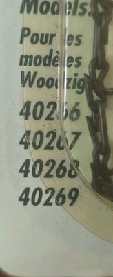 Woodzig Replacement Chains for Models 40266 40267 40268 40269 for