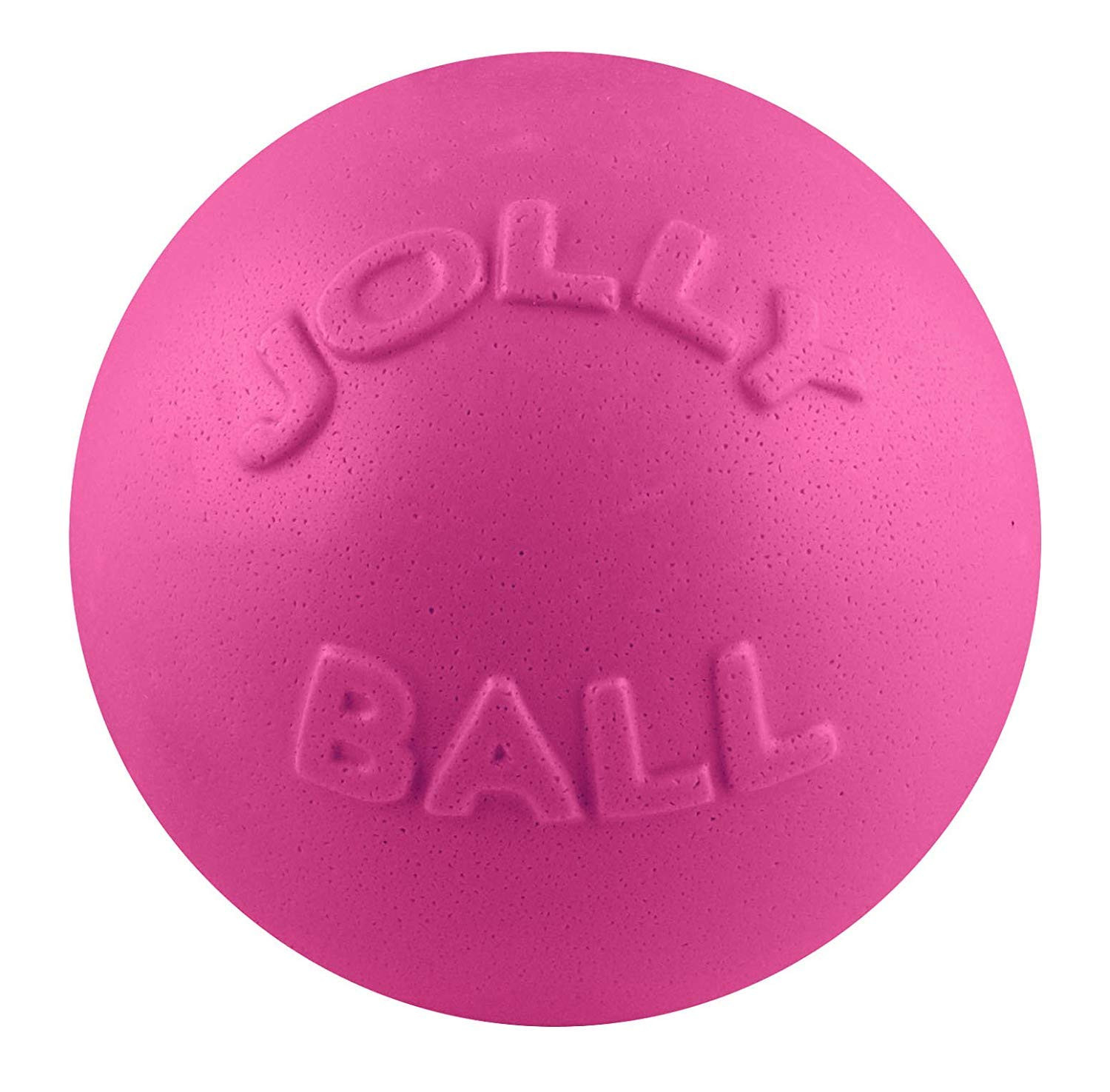 Bounce-n-Play Dog Toy Ball, 6 Inches, Pink, 6 Inches/Medium (2506 PK)