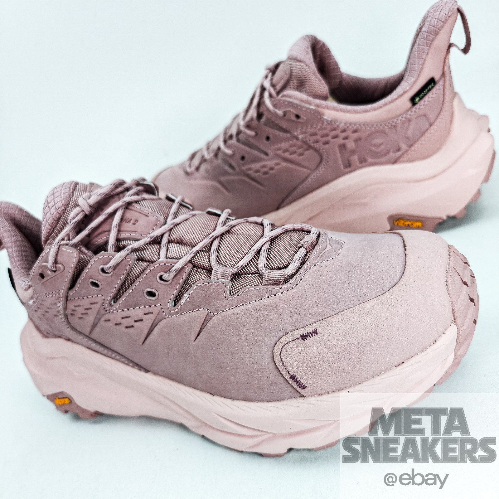 Hoka One One GTX US 12 Men's Pale Peach Outdoors Vibram Kaha 2 Low Gore Tex New thumbnail 7