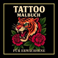 Tattoo Malbuch: 50 Motive FüR Erwachsene Zum Ausmalen Und