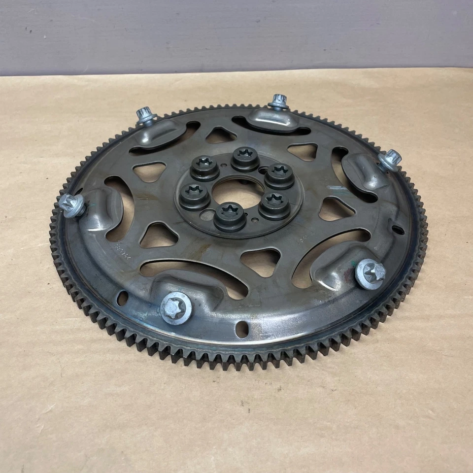 12-18 BMW F30 328I 528I N20 N26 TRANSMISIÓN AUTOMÁTICA VOLANTE PLACA FLEXIBLE OEM Foto 2 de 4