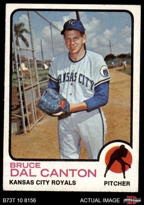 1973 Topps #487 Bruce Dal Canton Royals 5 - EX