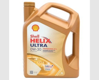 Shell Helix Ultra Professional 5 Liter AV-L 0W30 VW 504 507 Porsche C30 ACEA C3