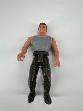 VINTAGE ACTION FIGURE TOY- TERMINATOR 2 BATTLE DAMAGE 1991 KENNER CHEST DETACHES
