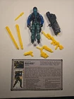VINTAGE 1993 GIJOE BATTLE CORPS BEACH HEAD COMPLETE NR-MT UNBROKEN FILECARD