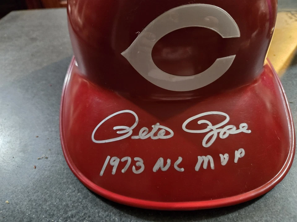 Pete Rose autograph signed Cincinnati Reds replica full size batting helmet  - Image 2 of 4