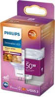 Philips Led Classic Warmglow GU5.3 Lampe Dimmbar Warmweiß 50W Ersatz 12V Spot
