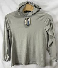 New KUHL Engineered Airkuhl Hoody Mens Large Color Cloud Gray UPF 50+