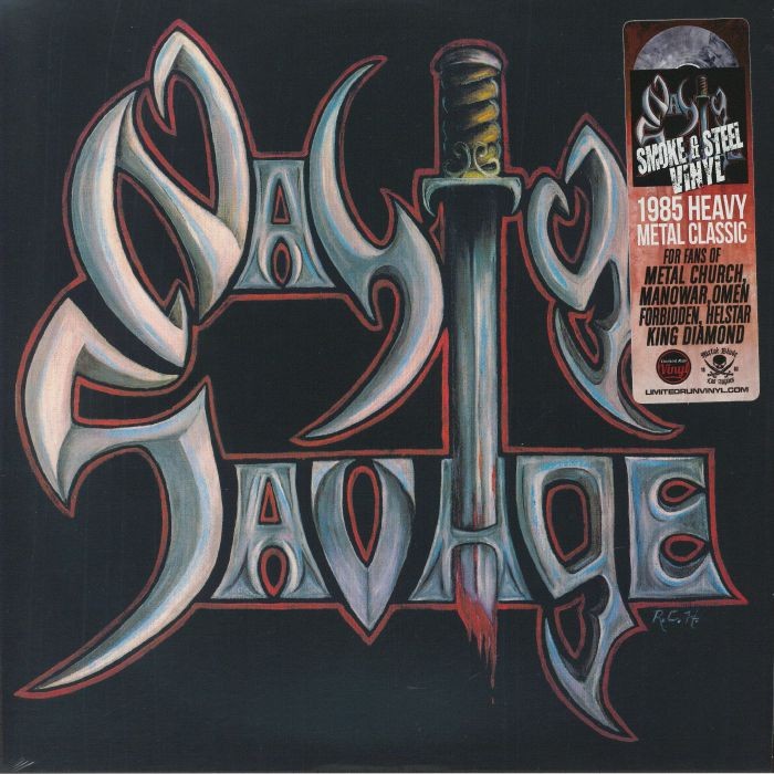 NASTY SAVAGE - Nasty Savage (remastered) - Vinyl (smoke & steel vinyl LP)