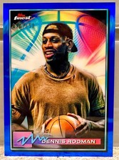 Dennis Rodman [Orange Refractor] #10 Prices | 2021 Topps Finest