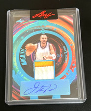 2023 Leaf Magnificence Jason Kidd GAME USED Patch Relic #3/5 - Mavericks & Nets