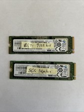 Lot of 2 x Samsung PM981 256GB M.2 NVMe SSD MZ-VLB2560 MZVLB256HAHQ 84%-86%