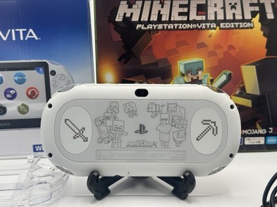 Sony PS Vita 2000 Minecraft Limited Edition (Glacier White) OVP Japanisch