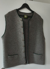 Hammerschmid Tradycyjna kamizelka dzianinowa Męska Żywa wełna Kamizelka Rozmiar 58