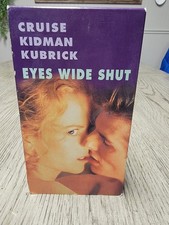 Eyes Wide Shut VHS Tom Cruise Nicole Kidman Sydney Pollack Stanley Kubrick 1999