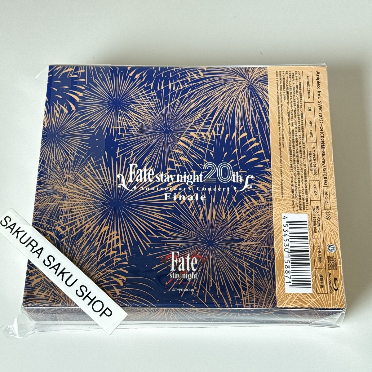 Fate/stay night 20th Anniversary Concert Finale CD Blu-ray Limited