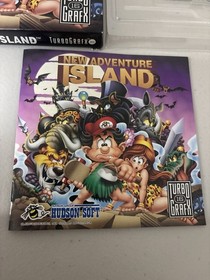 USED - TURBOGRAFX 16 - New Adventure Island (TurboGrafx-16, 1992) CIB