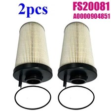 2X Fuel Filter With Water Separator Fits For Freightliner FS20081 A0000904851