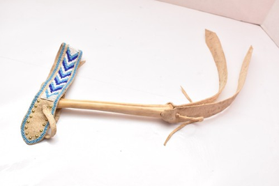 #ad Native American Plains Indian Sioux Beaded Quirt Stick $422.65