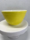Vintage Pyrex Primary YELLOW  Nesting Mixing Bowl 401  1.5 Pint  USA READ