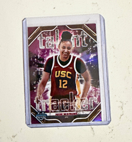 Topps Bowman Chrome Talent Tracker JuJu Watkins TT-8 USC Trojans /99 2024/25
