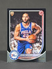 Johni Broome 2025-26 Bowman NBA RC Black Boarder /10 Rookie Philadelphia 76'ers