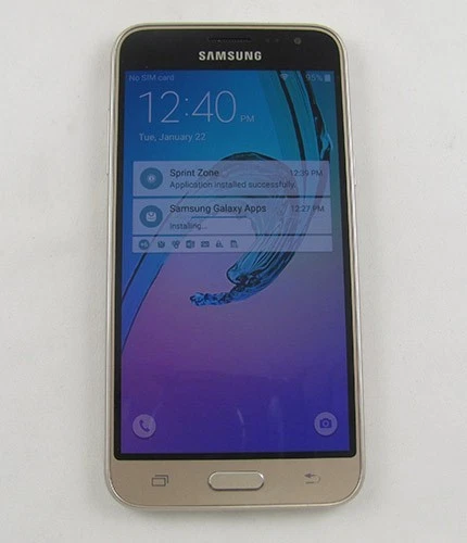 Lote de 5 teléfonos Samsung SM-J320P Galaxy J3 Sprint BUENOS (dorados) Foto 2 de 3