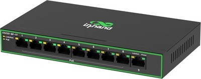 InHand Networks 9 Ports Gigabit Network Switch 120W w/ 8 POE Ports 30W per port