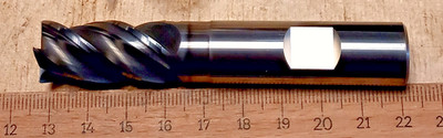 Precitool Ø16 Solid Carbide End Mill 175487 Premus GP, Long with Chamfer Alnova