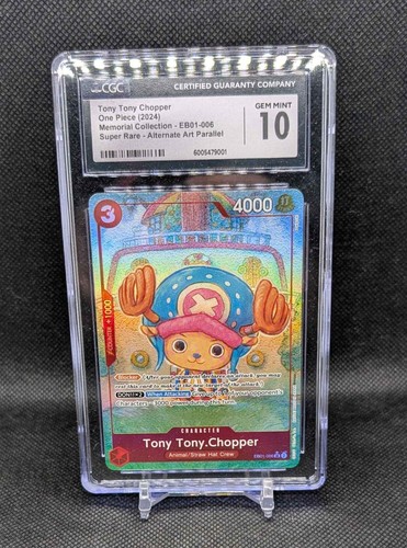 Tony Tony.Chopper (Alternate Art) graded CGC 10 for sale on eBay