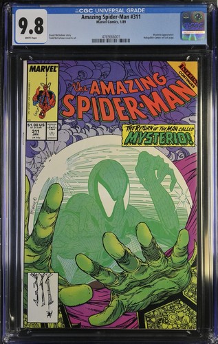 Amazing Spider-Man #311 (1989) Mysterio Appearance, Hobgoblin Cameo - CGC 9.8