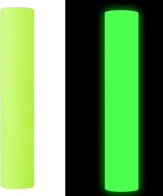 #ad GIRAFVINYL Glow in the Dark Permanent Vinyl Roll 12quot; x 6ft Lime to Neon Green $13.00