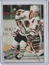 1991-92 Pro Set Platinum #28 Steve Larmer Chicago Blackhawks