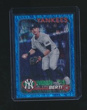 JON BERTI 2024 TOPPS BLUE FOIL PARALLEL 781/999 #US124