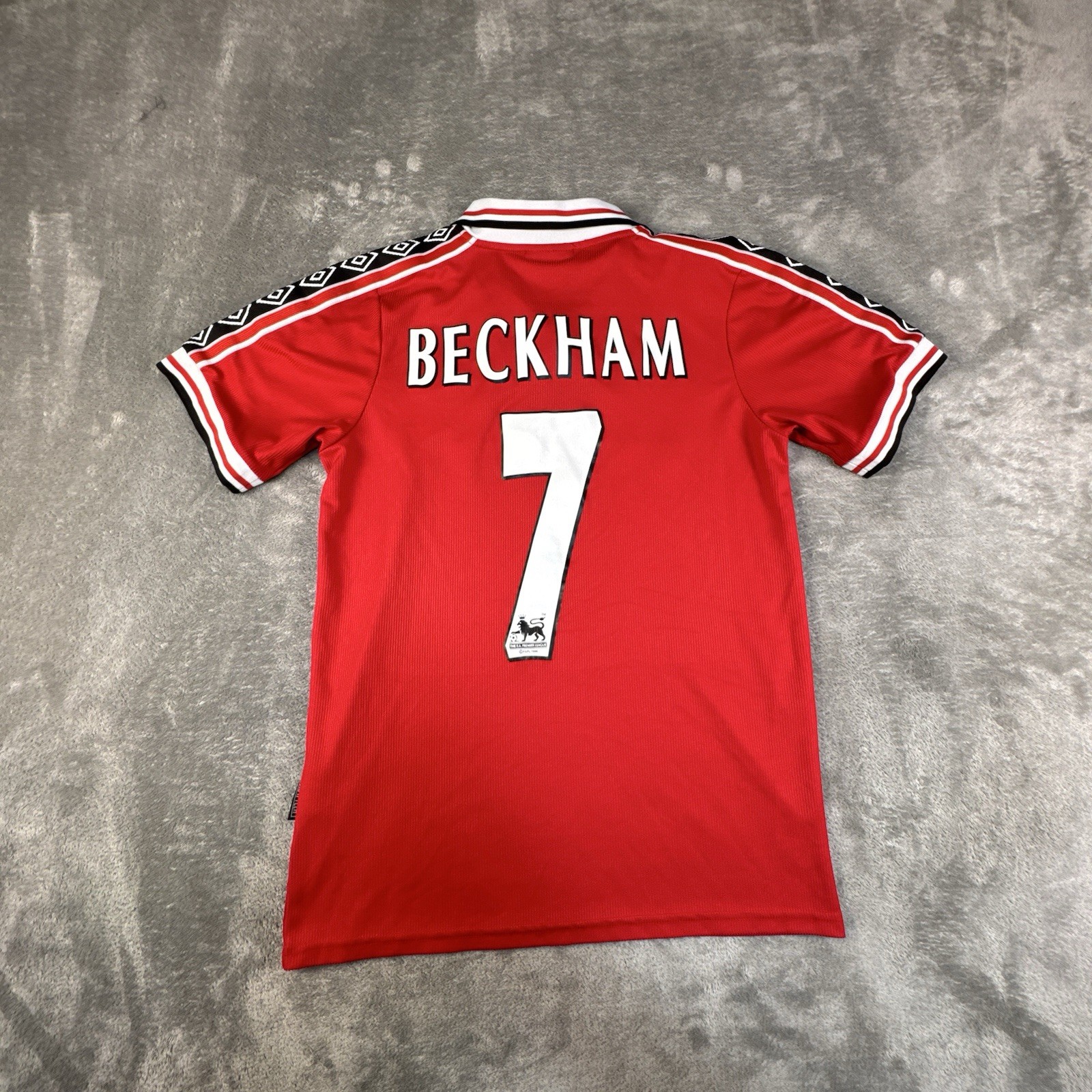 Manchester United David Beckham Umbro 1998/00 Jersey Medium Home Vintage Soccer