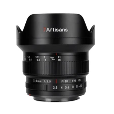 7Artisans 7.5mm F3.5 Fisheye APS-C Wide Angle Manual Lens for EF mount Camera