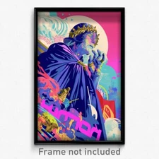 Thai Movie Poster - Droopy Rome (Thailand Psychedelic Art Retro Film Print)