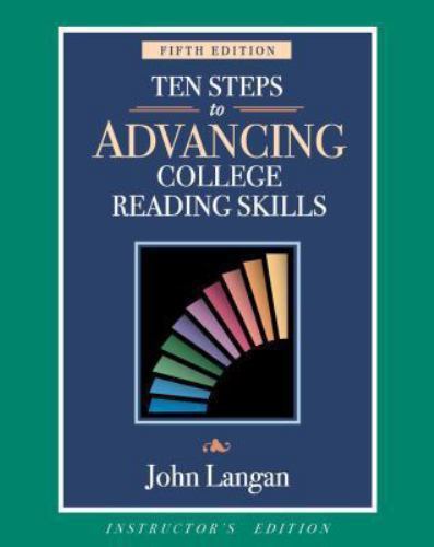 Ten Steps to Advancing College Reading Skills (Townsend Press Reading) [Paperbac