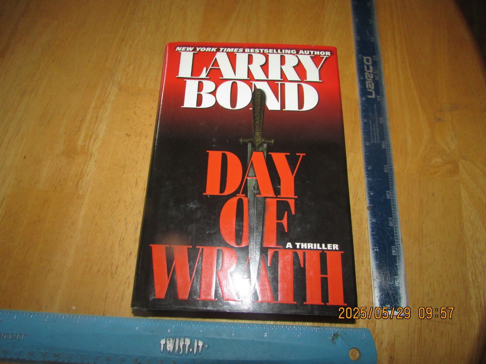 Day of Wrath by Larry Bond (1998, Hardcover)