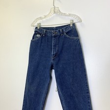 USA Wrangler Straight Blue Jeans tag Vintage Size 8 Cotton C