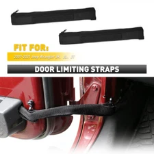 For 2007 -2021 Jeep Wrangler JK/JL/JT Oxford Car Door Limiting Straps Auto Parts