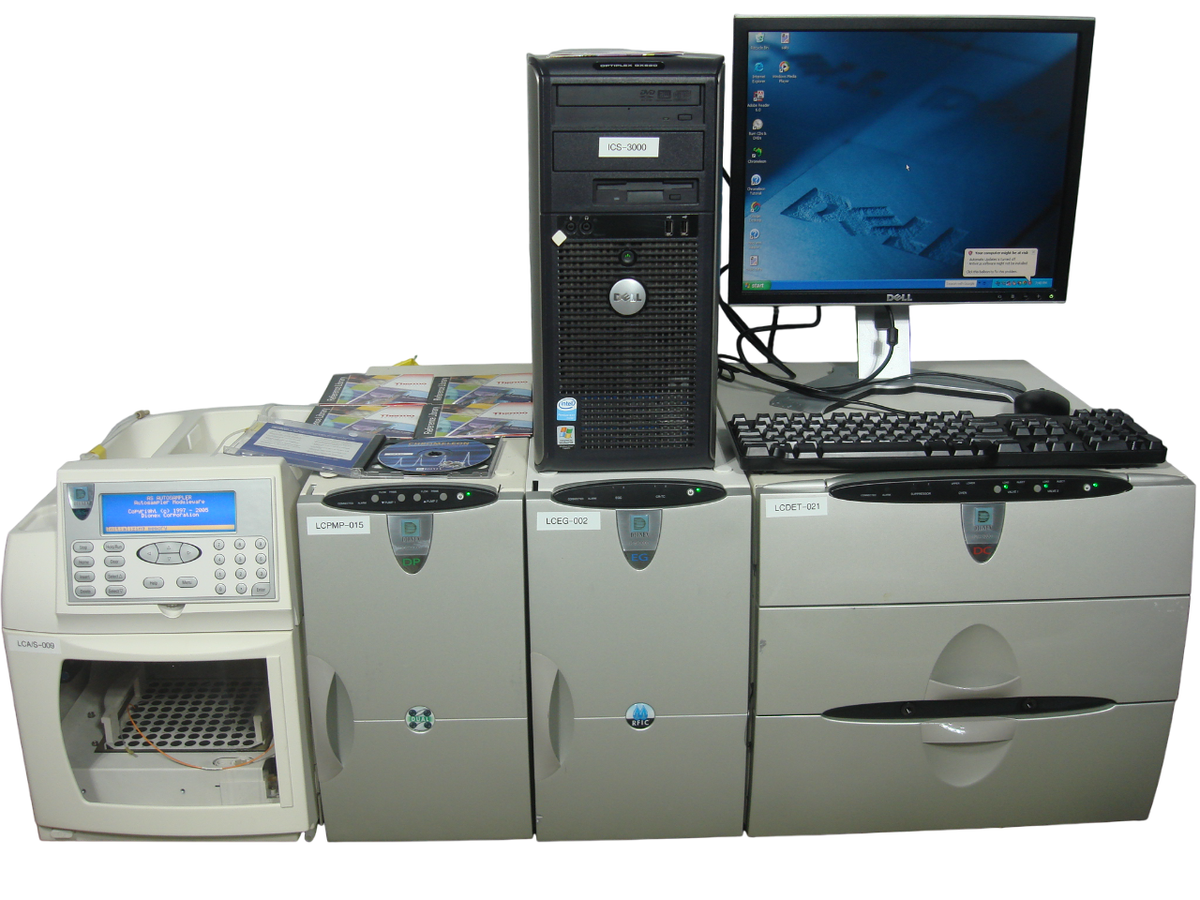 DIONEX ICS-3000 Ion Chromatography System DC-2 EG-1 DP-1 AS