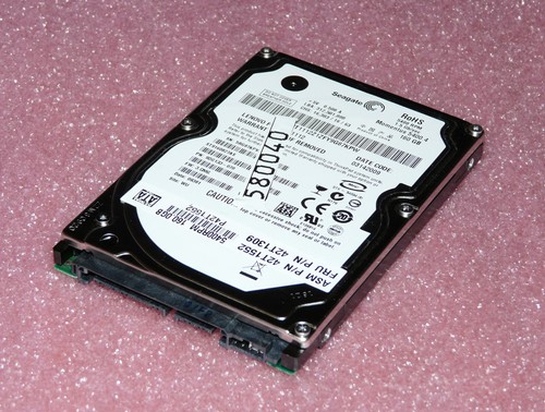 160GB Seagate ST9160827AS 5400rpm Hard Drive Disk Festplatte SATA HDD 6,3cm/2,5"