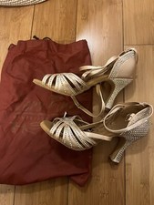 Very Fine Ballroom/Latin Dance Shoes 149.99 Size 6 Rhinestones Heels 3 Inch New