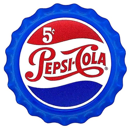 Sale Price - 2022 Chad 6 gram Pepsi-Cola Retro Bottle Cap Proof Silver Coin .999 - Picture 2 of 10