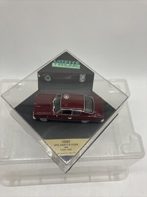 14213/ Vitesse Opel Kadett B Coupe 1966 V096D dunkel rot 1:43